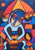 The drummer