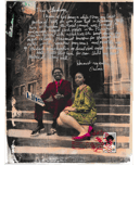 On the steps of Blair Hall, 1967