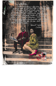 On the steps of Blair Hall, 1967
