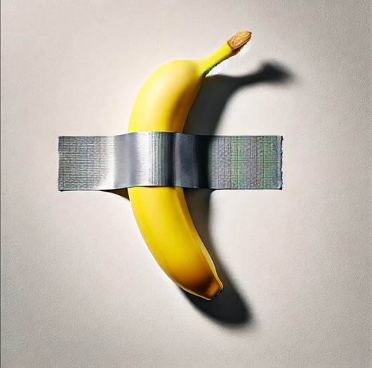 The Banana That Made History: Maurizio Cattelan’s ‘Comedian’ Sells for $6.2 Million