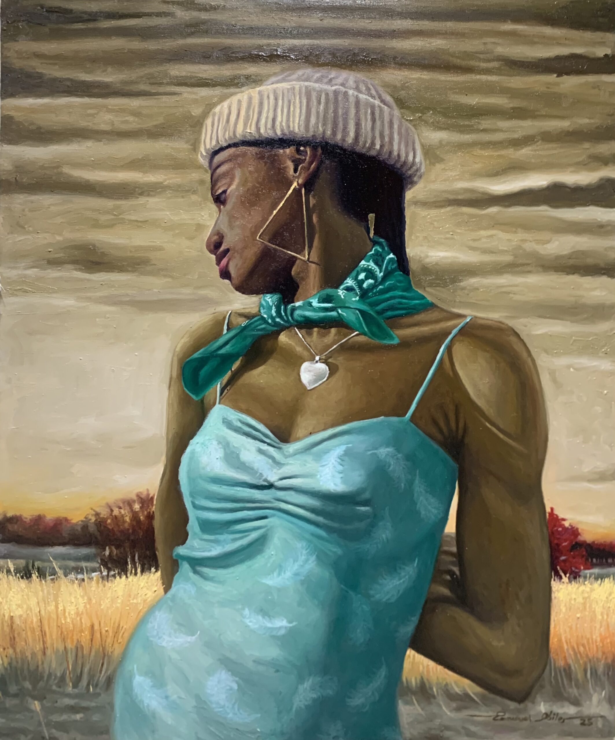 In the Language of Becoming (The Green Gaze)